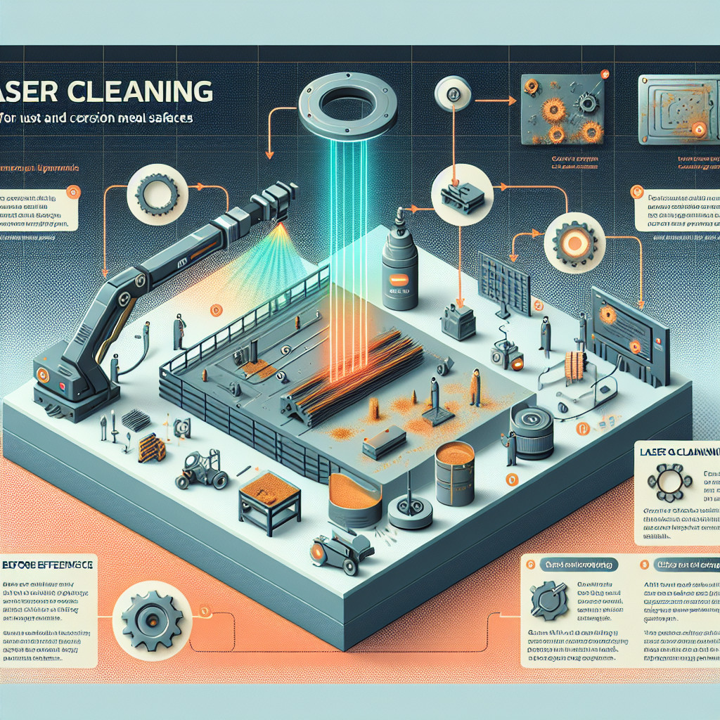 Laser cleaning for removing rust and corrosion from metal surfaces