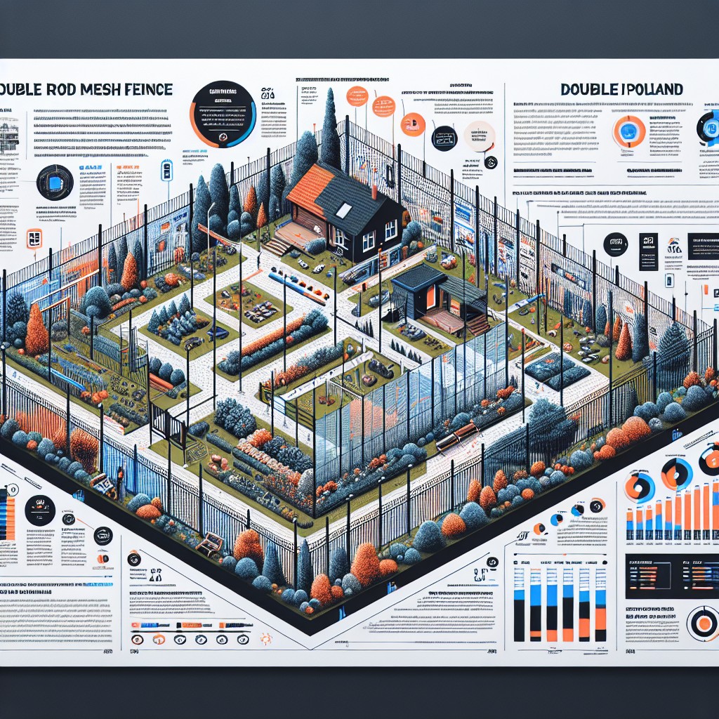 Ästhetik und Design von Doppelstabmattenzäunen aus Polen