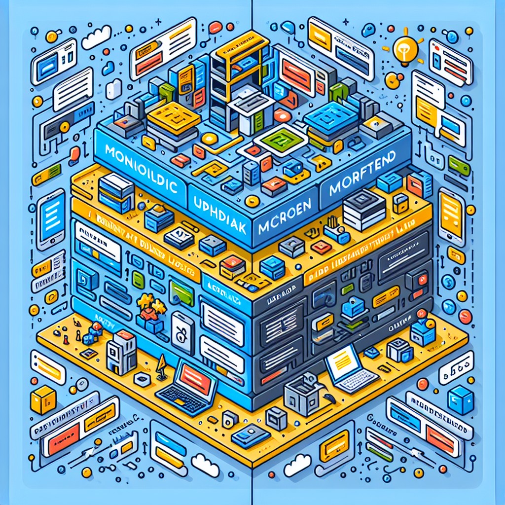 Microfrontend vs monolithic