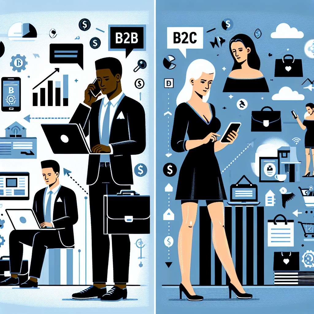 Różnice e-commerce B2B a B2C